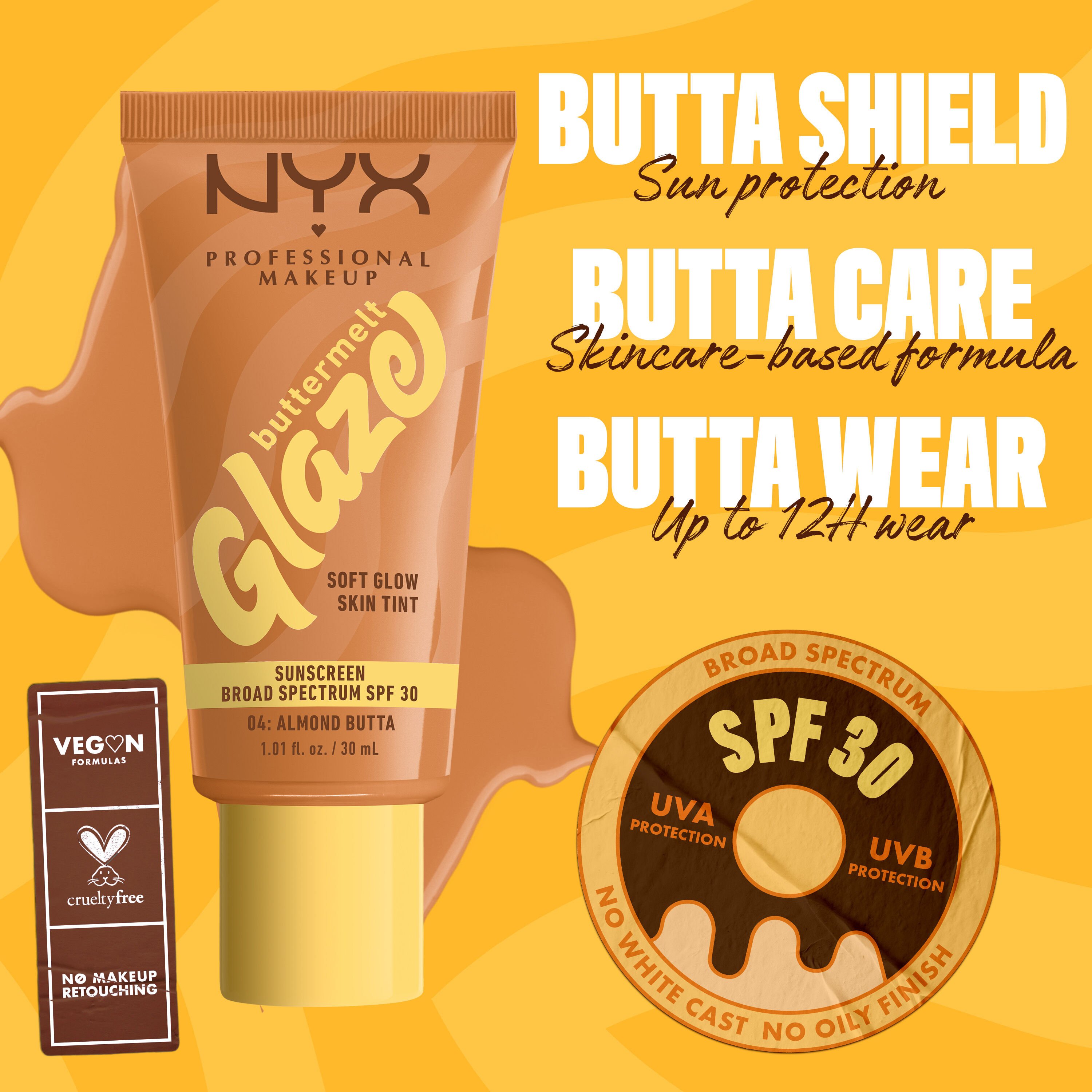 Buttermelt Glaze Skin Tint SPF 30 | NYX Professional Makeup Buttermelt Glaze Skin Tint SPF 30 | NYX Professional Makeup