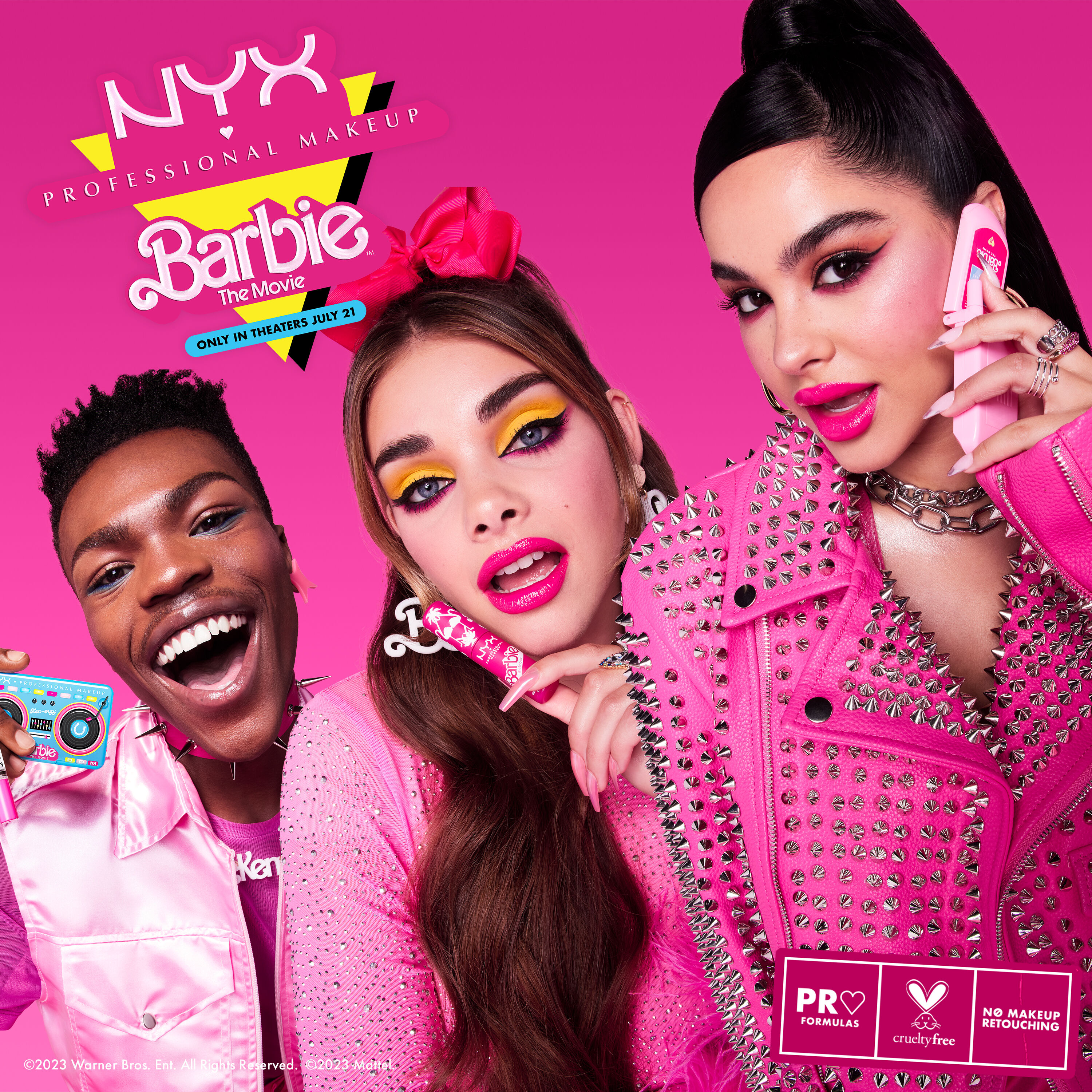 Barbie makeup 2025 kit australia