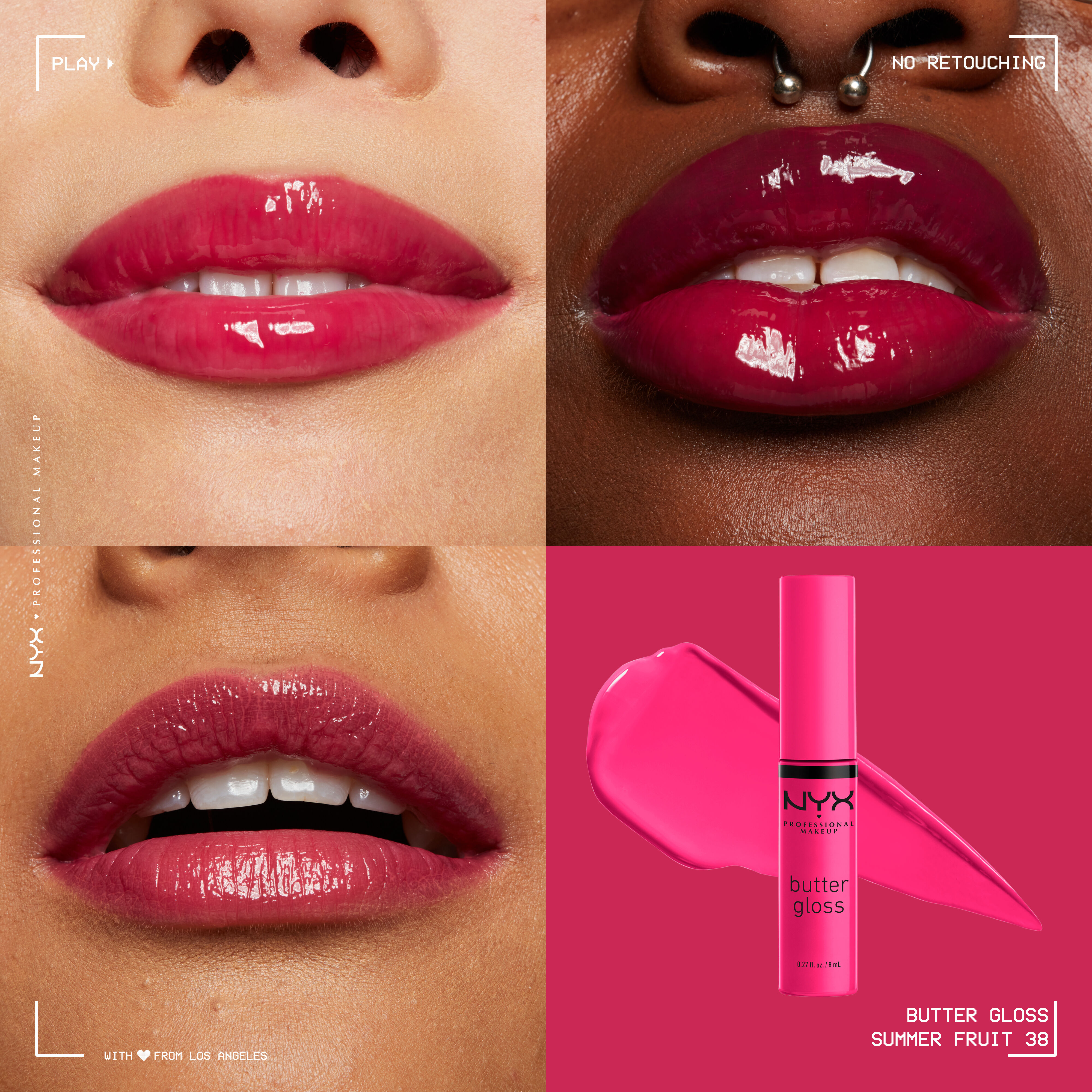 Butter Gloss Non-Sticky Lip Gloss