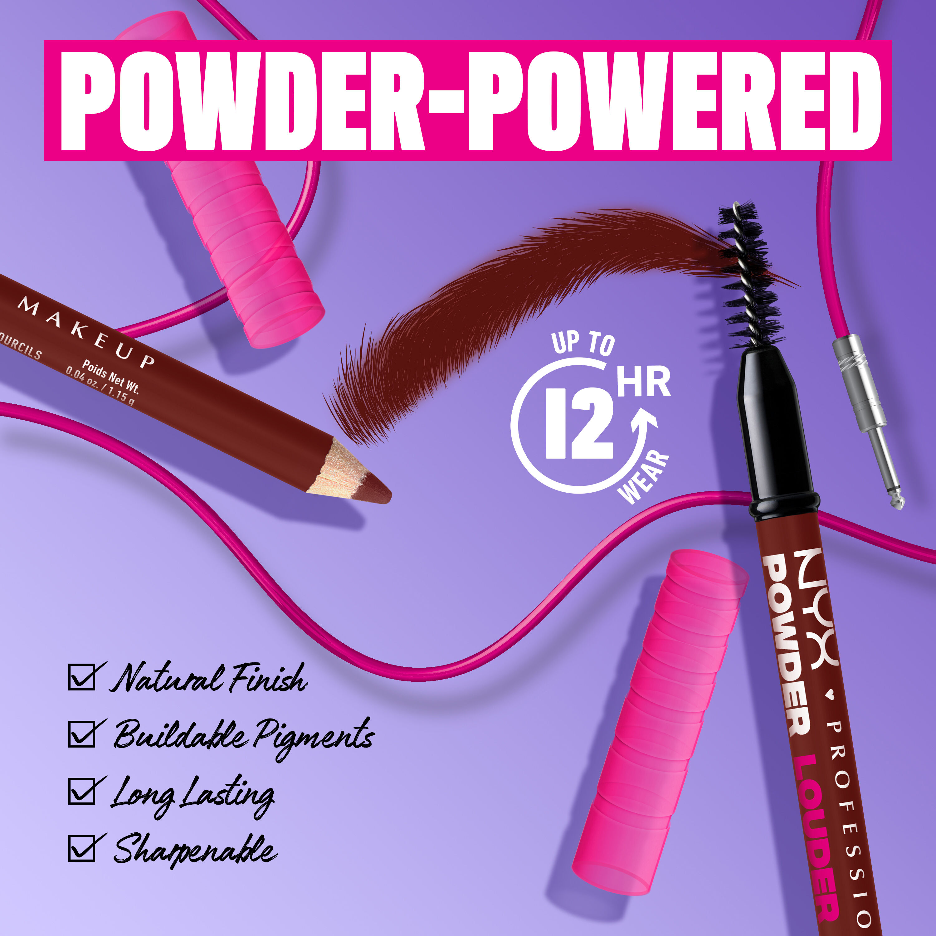 POWDER LOUDER BROW PENCIL