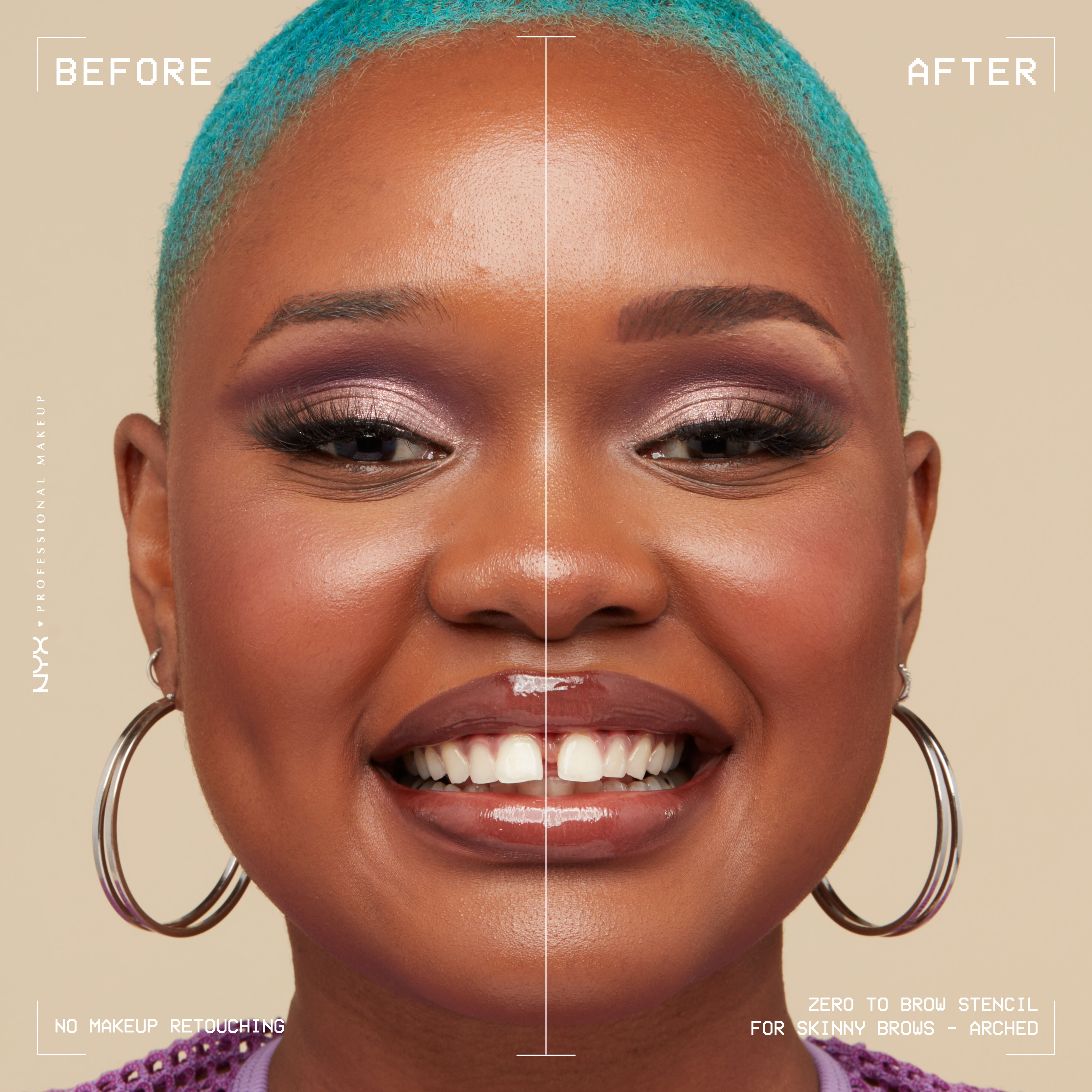 Zero-To-Brow Eyebrow Stencils