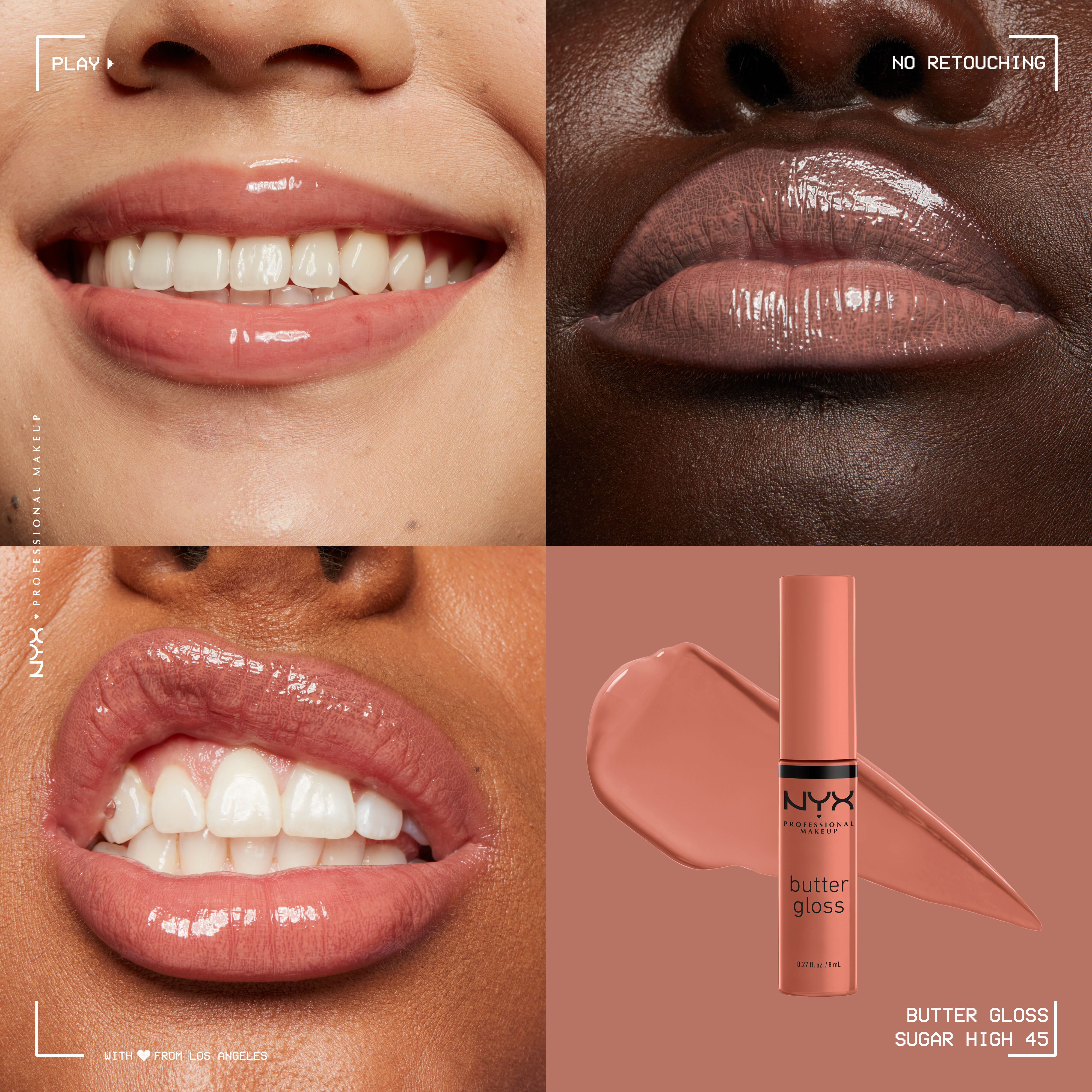 Butter Gloss Non-Sticky Lip Gloss