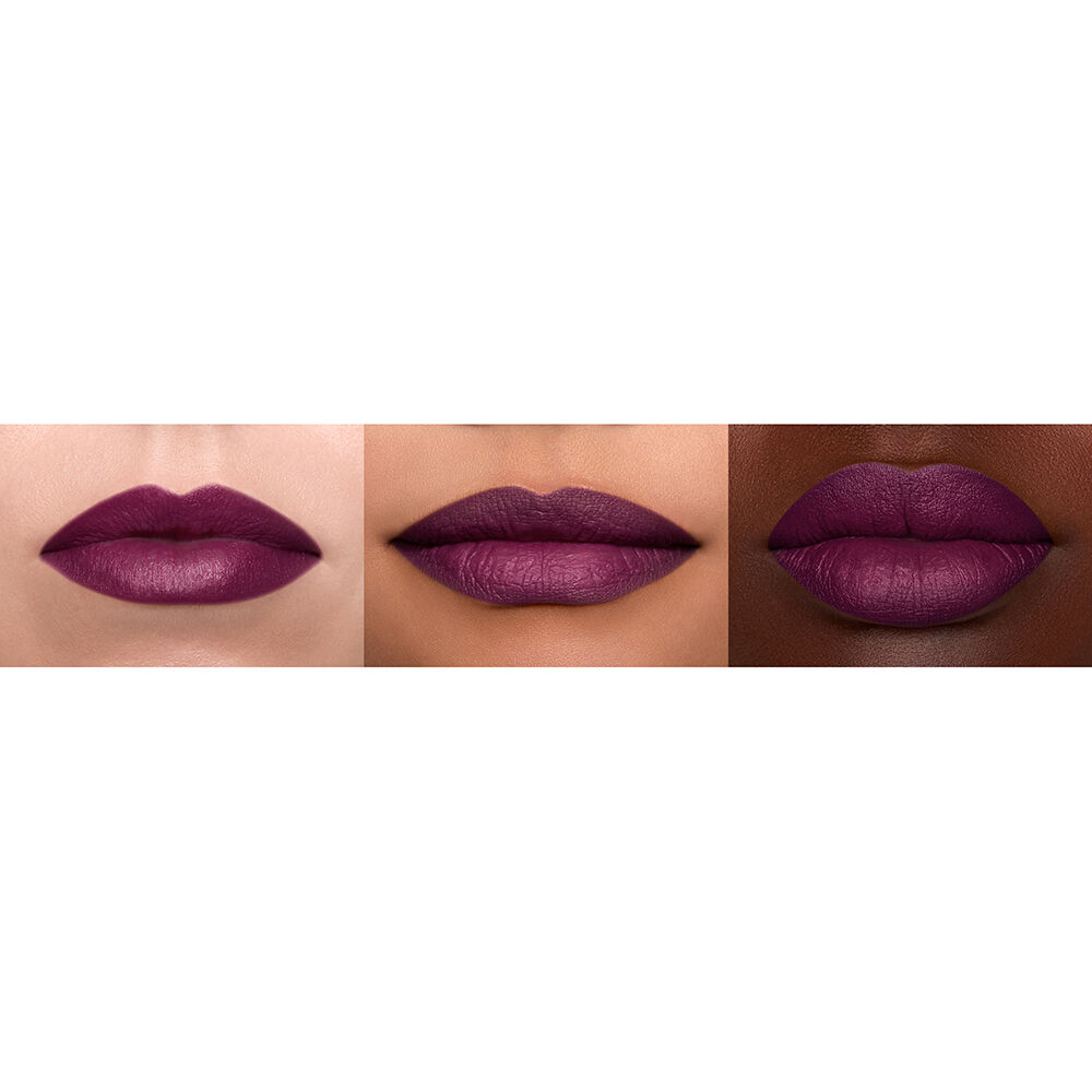 Suede Matte Liquid Lipstick in 3 different skin tones
