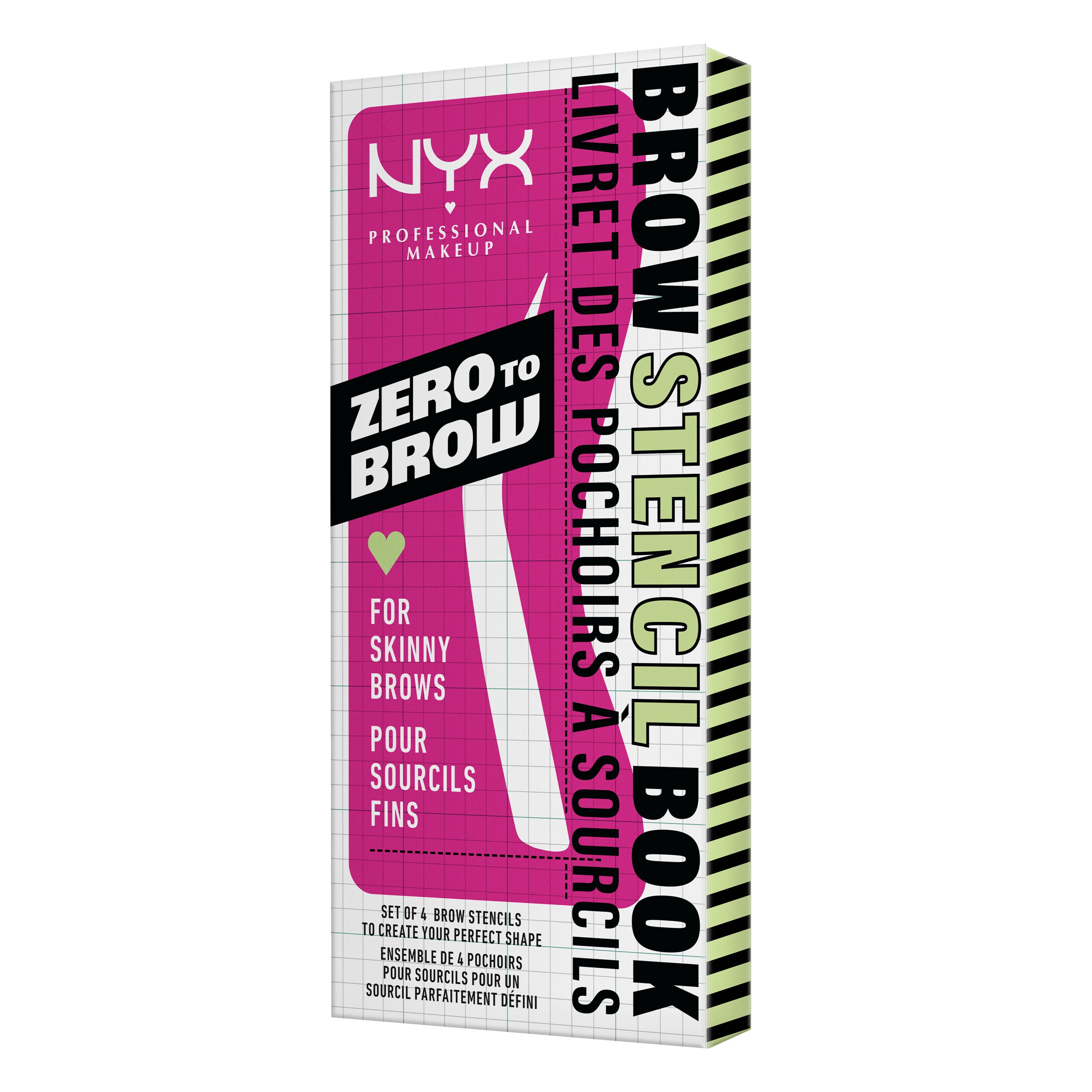 Zero-To-Brow Eyebrow Stencils