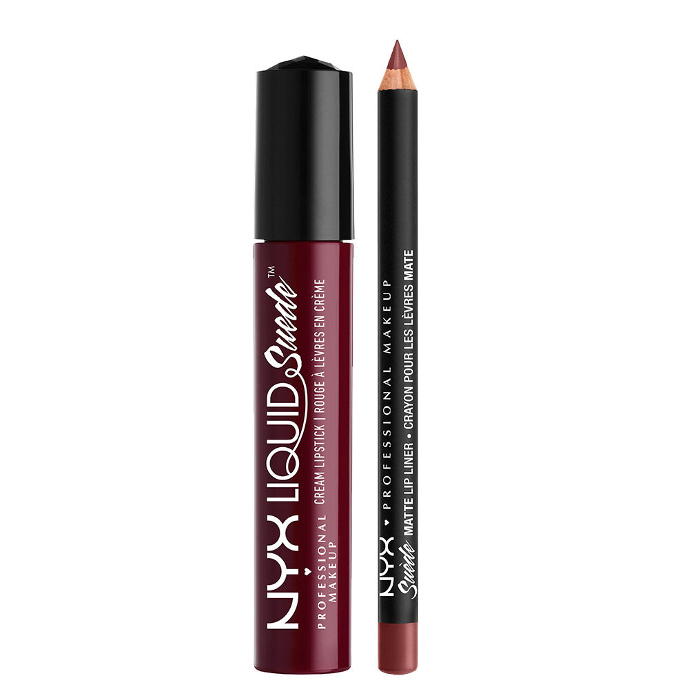 Liquid Suede Lippie Duo Vintage Nyx Professional Makeup