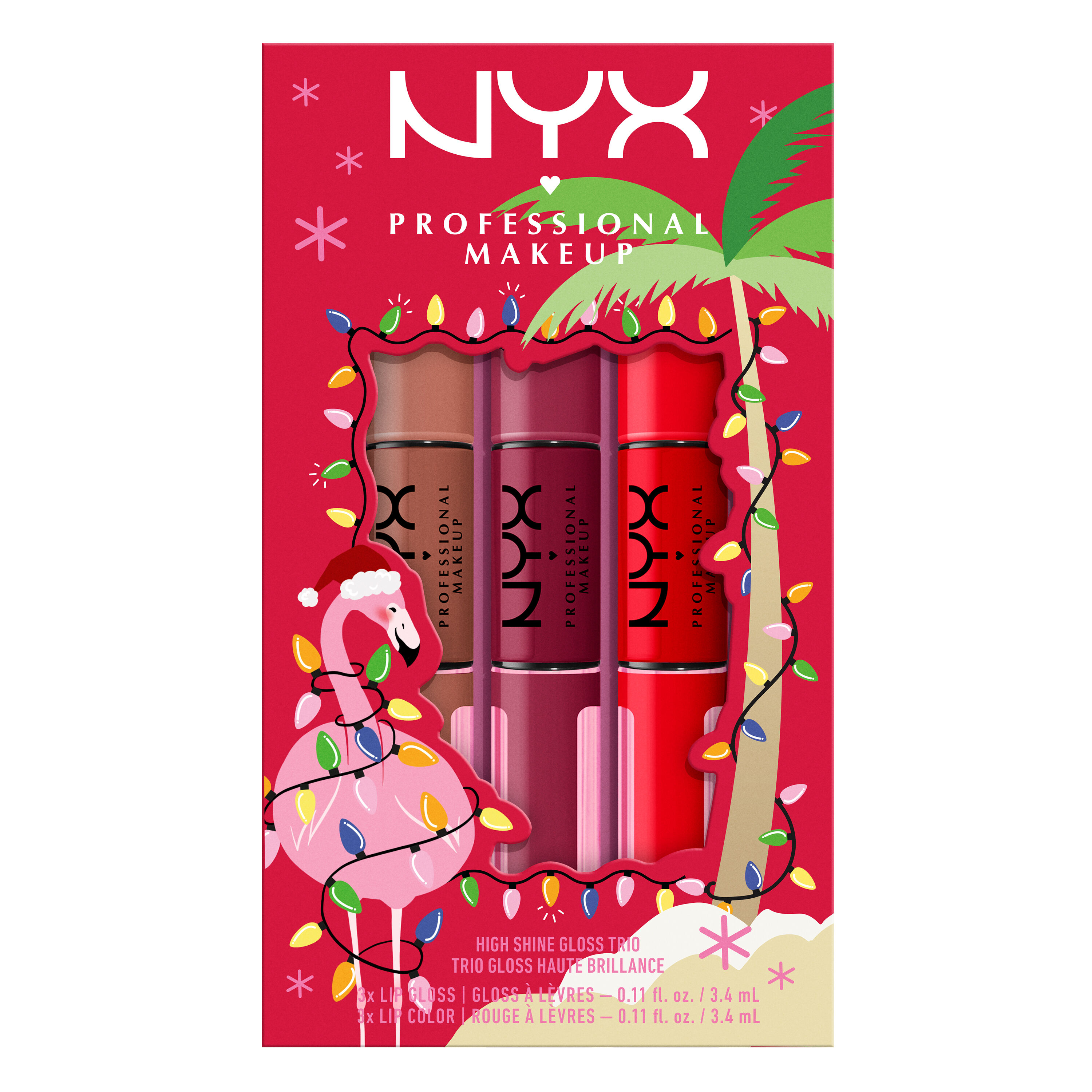 高価値セリー Loud Shine Lipstick Makeup Professional NYX | Set Gift リップグロス