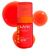 NYX Professional Makeup Juicy Boo Body Oil - orange bottle packshot on white background.