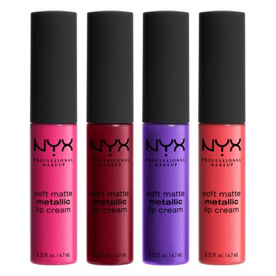 Nyx Soft Matte Metallic Lip Cream