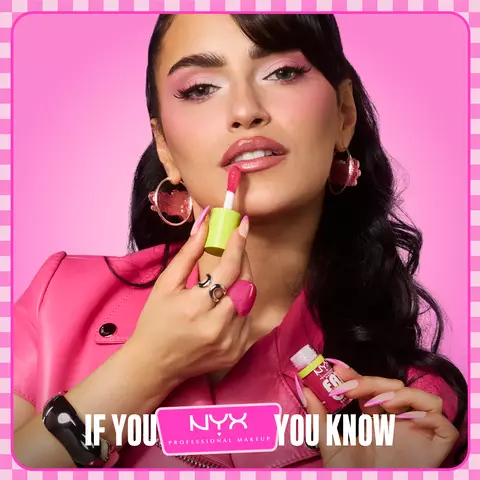 Meet our Fat Drip Stack, our NYX FATTEST hydration combo, served drippin. Line & shape with slim lip, gloss it with Lip I.V. for a drippin' wet shine.