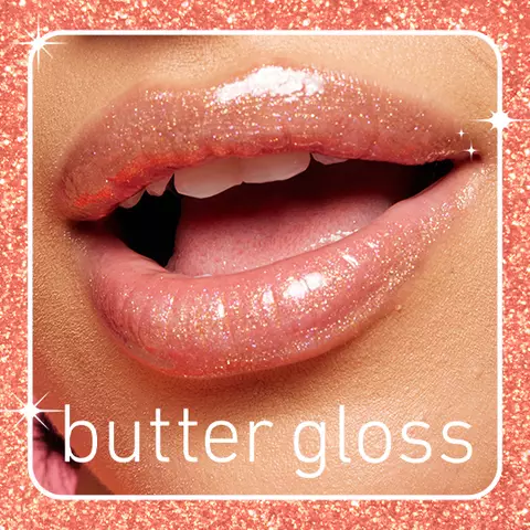 Our fan-fave Butter Gloss is a soft non-sticky, glossy lip gloss. Choose from a wide range of shades & from classic, bling, & metallic lip gloss finishes.