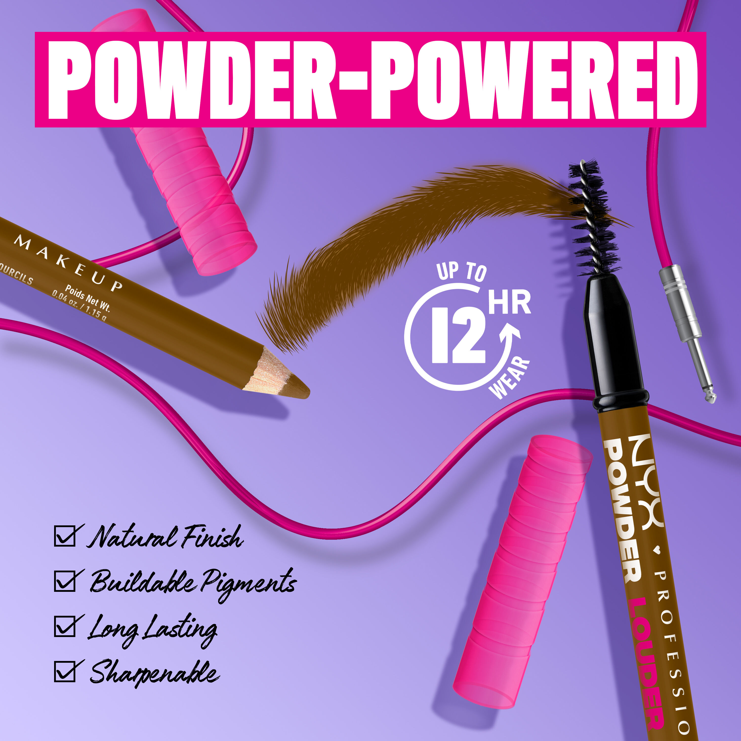 POWDER LOUDER BROW PENCIL