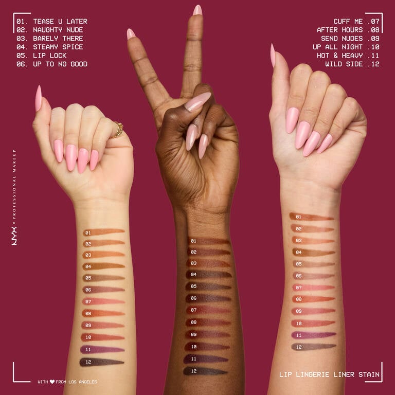 Was Lips Lip Lingerie Lip Liner Stain | NYX Professional Makeup