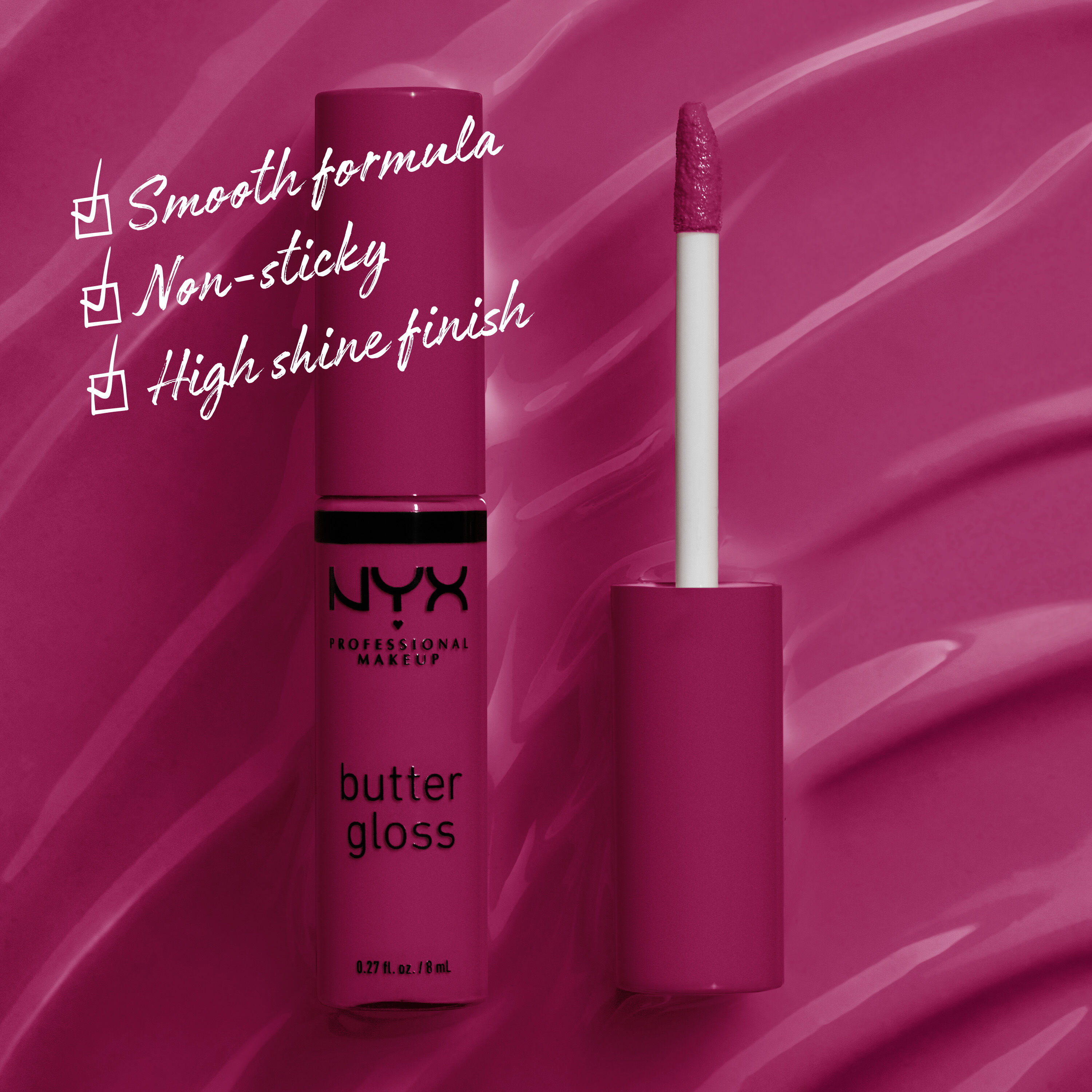 Butter Gloss Non-Sticky Lip Gloss