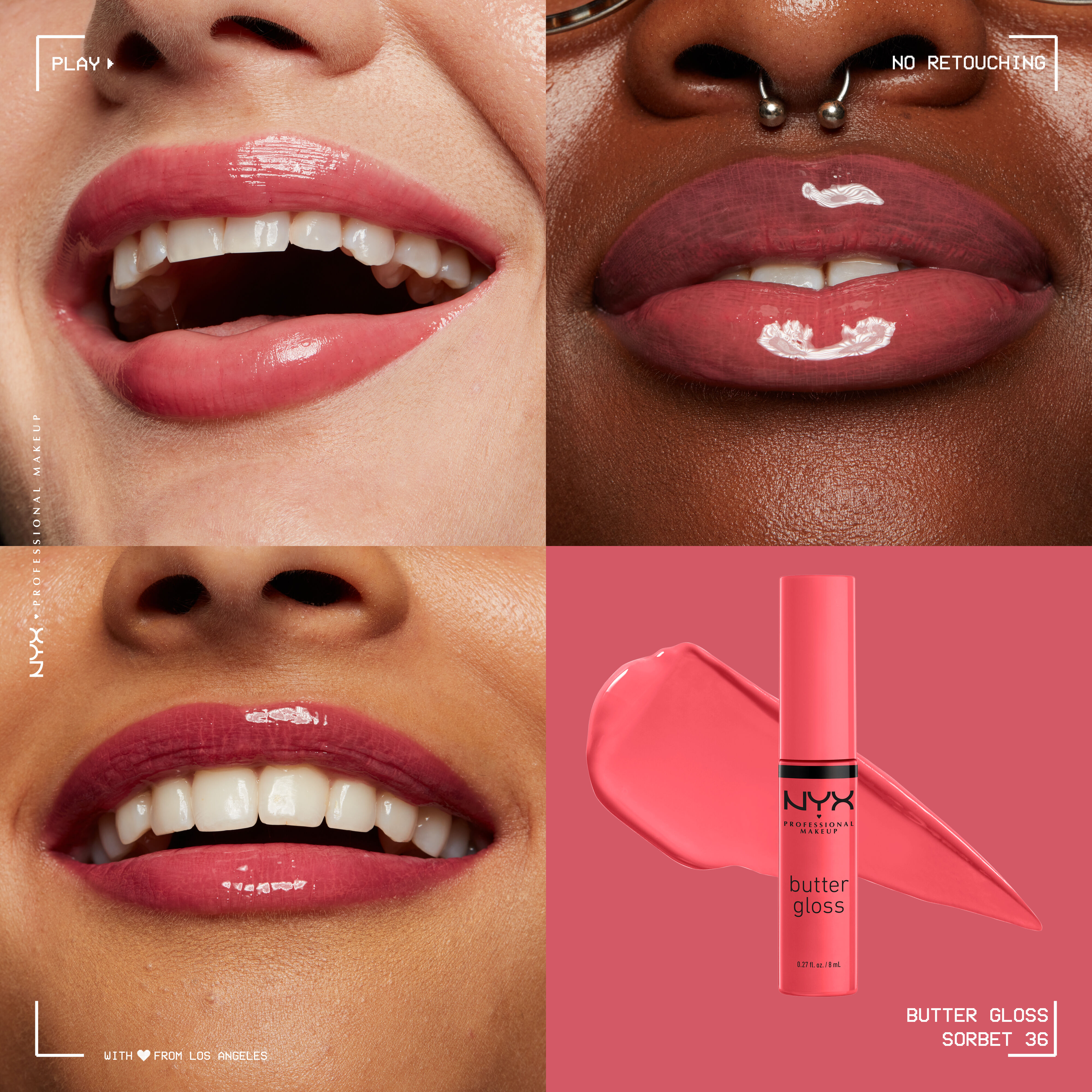 Butter Gloss Non-Sticky Lip Gloss