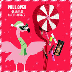 PULL-TO-SLEIGH SURPRISE MAKEUP BOX | NYX Professional Makeup