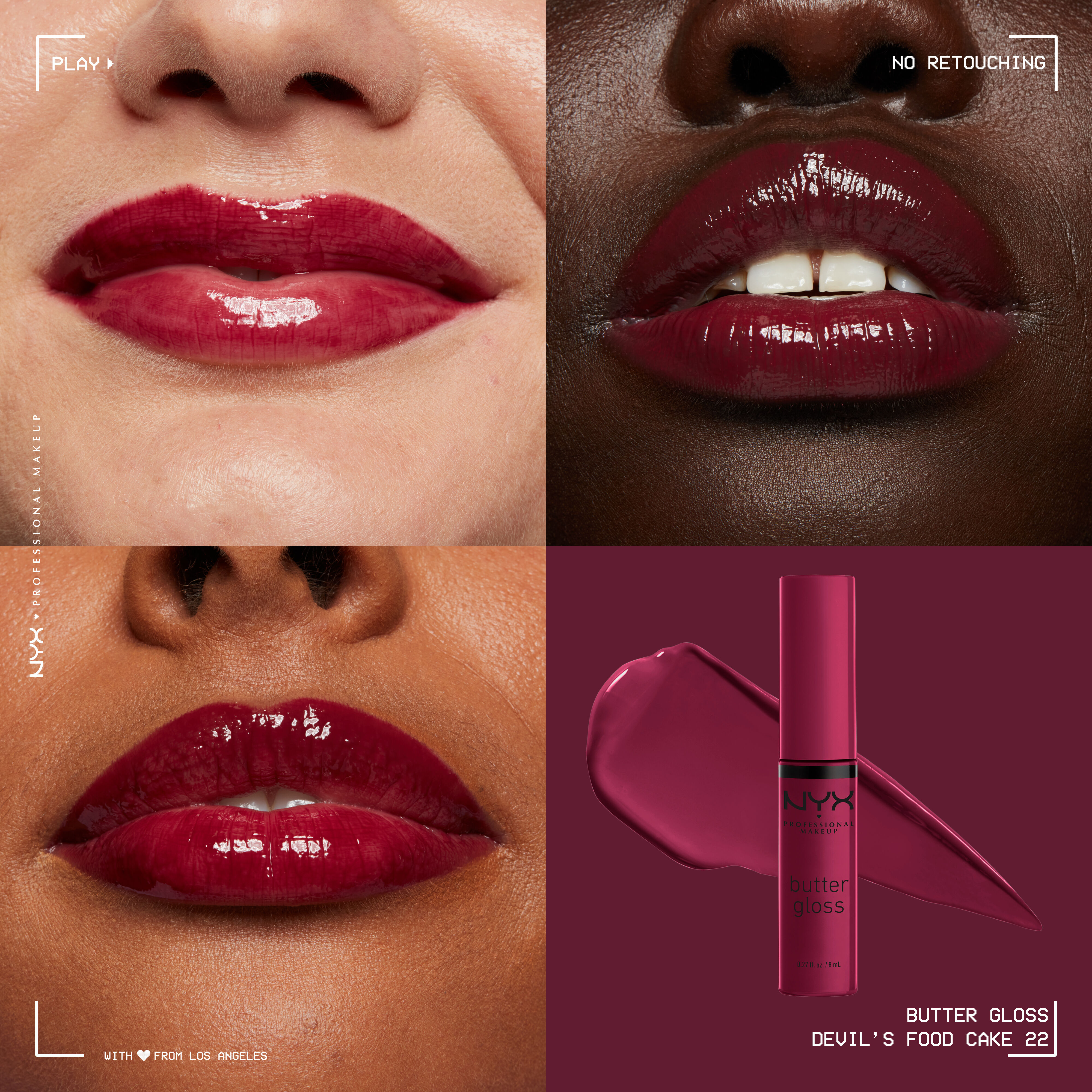 Butter Gloss Non-Sticky Lip Gloss