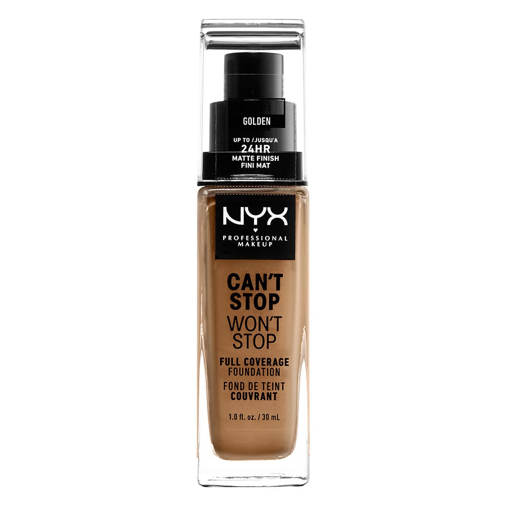 Can't Stop Won't Stop Foundation bottle on white background