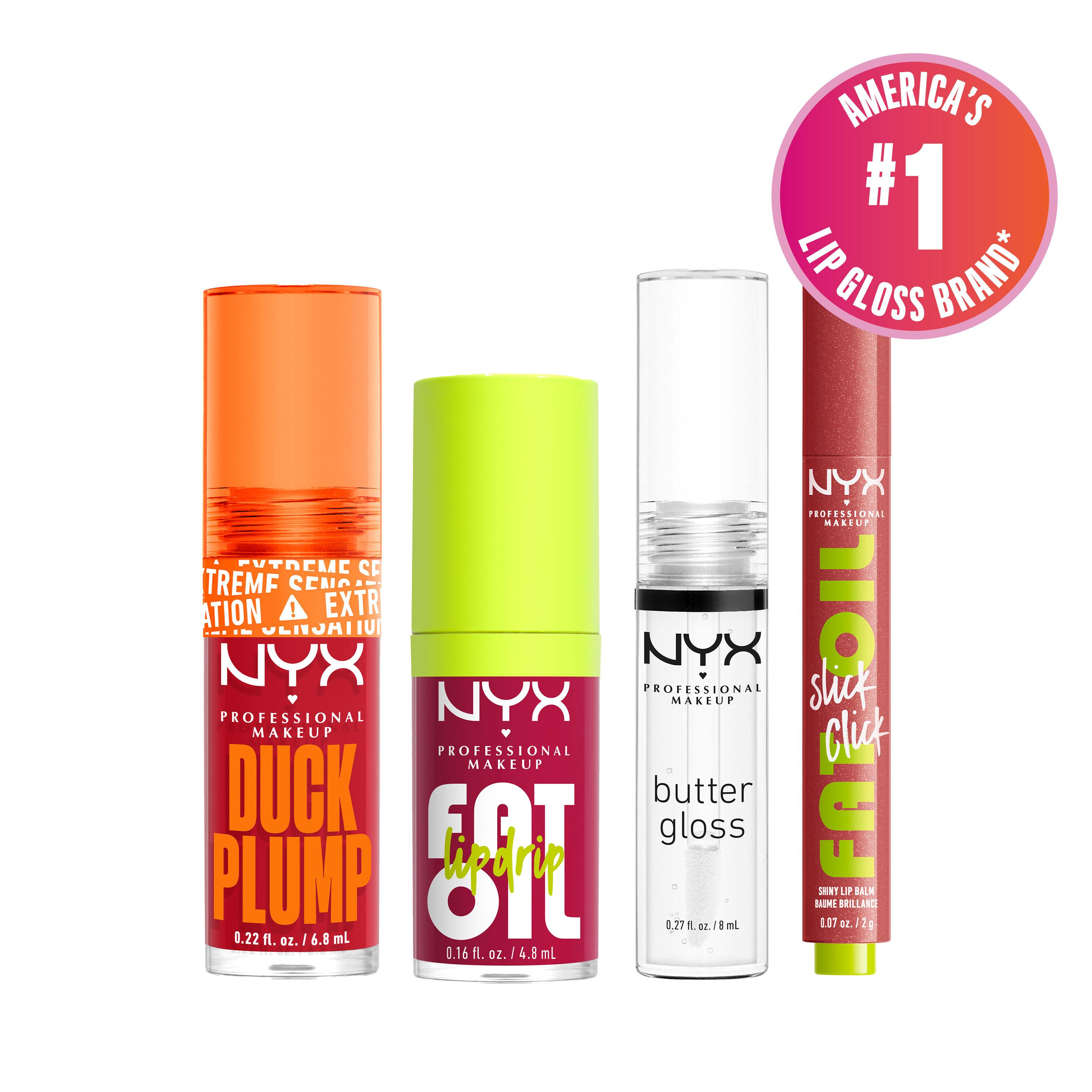 America s 1 Lip Gloss Bundle NYX Professional Makeup