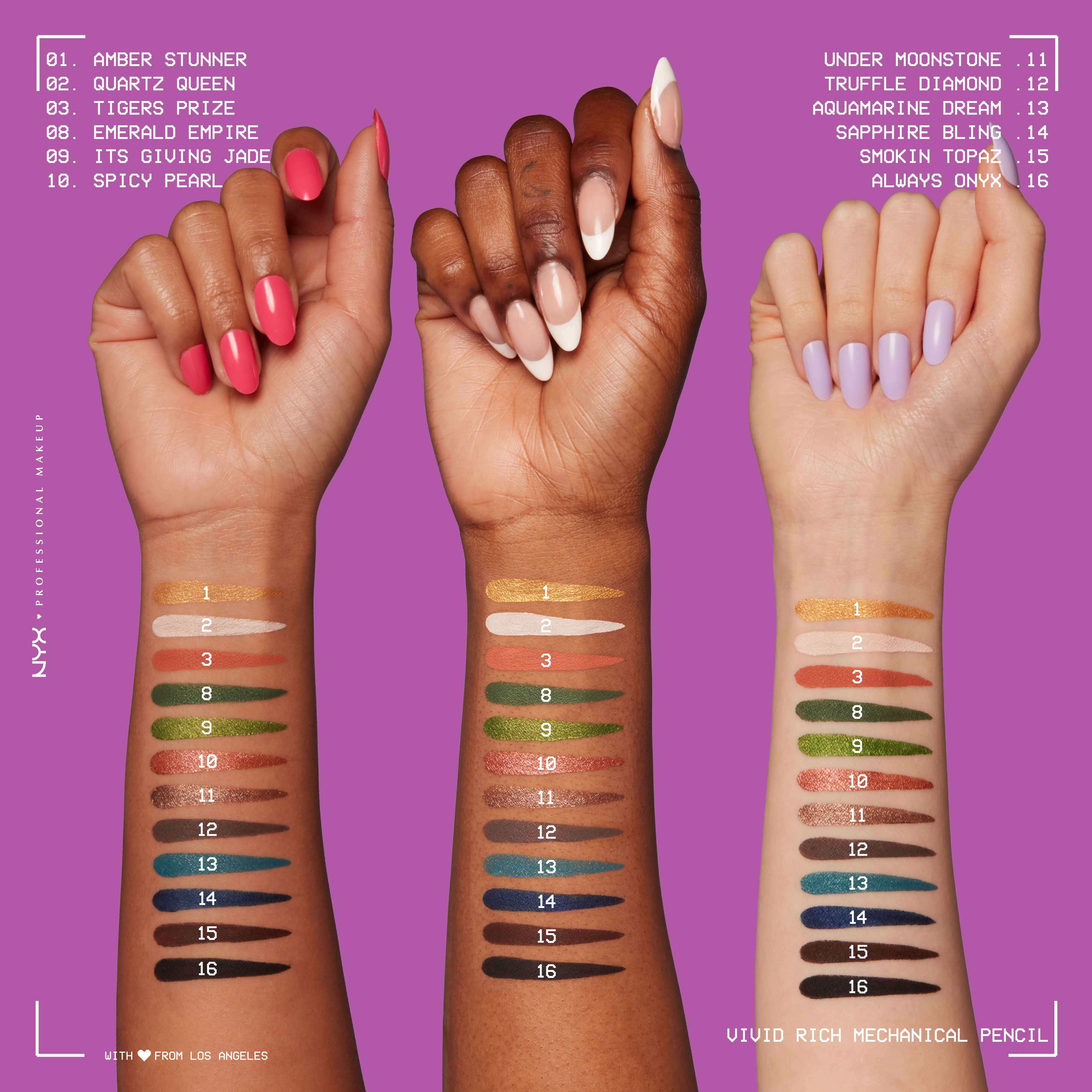 Vivid Rich Mechanical Pencil | NYX Professional Makeup