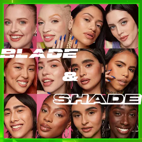 Shape and shade your eyebrows with NYX Professional Makeup Blade & Shade nano brow pencil. Our ultra fine eyebrow pencil defines your brows for up to 16 hours.