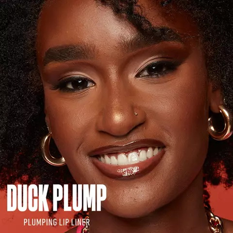For a plumping lip liner you can wear all day, try Duck Plump Lip Liner! This spice-powered long lasting lip liner delivers definition, color, and plumping.