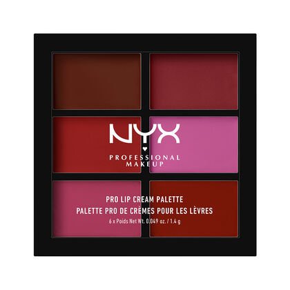 Pro Lip Cream Palette Nyx Professional Makeup