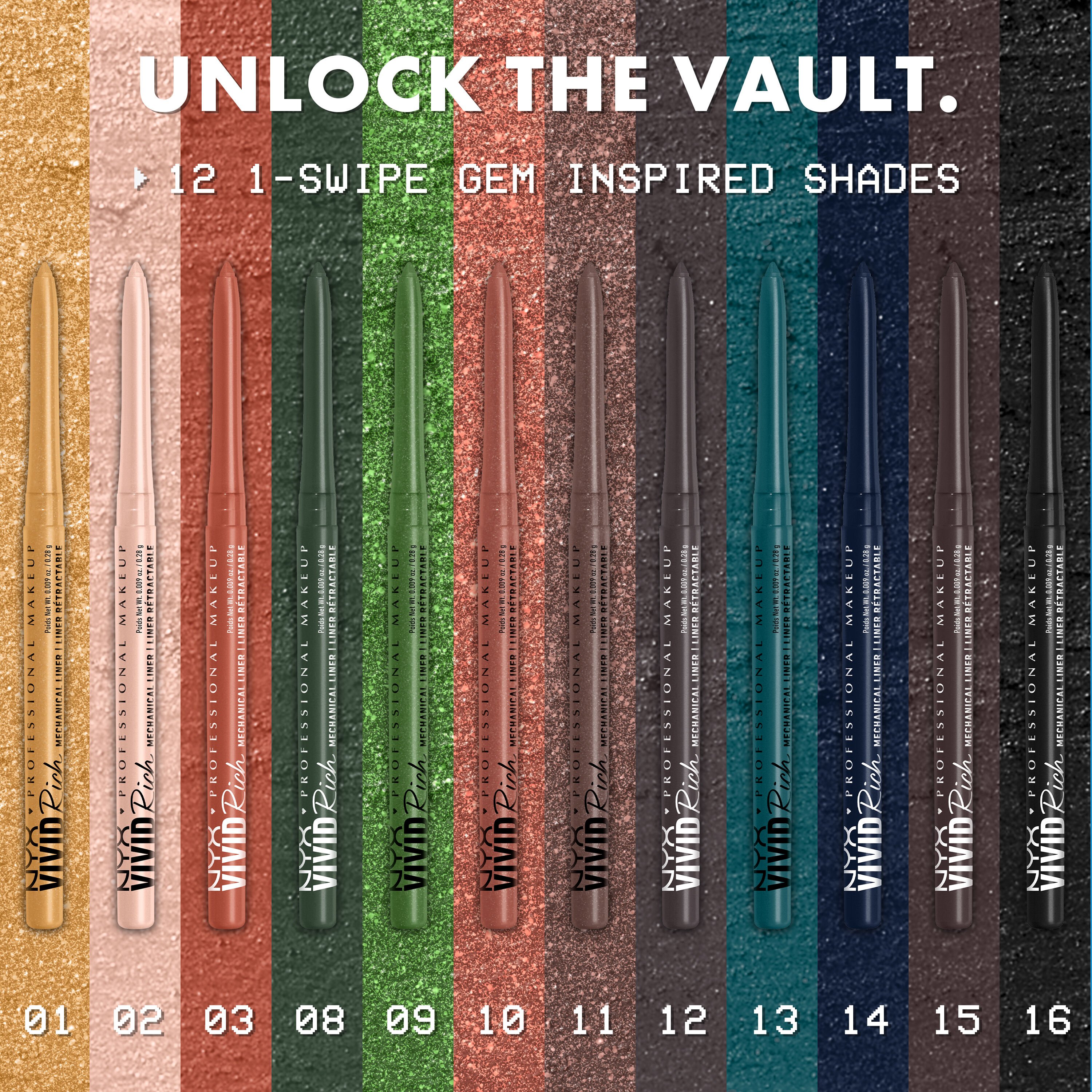 Vivid Rich Mechanical Pencil | NYX Professional Makeup