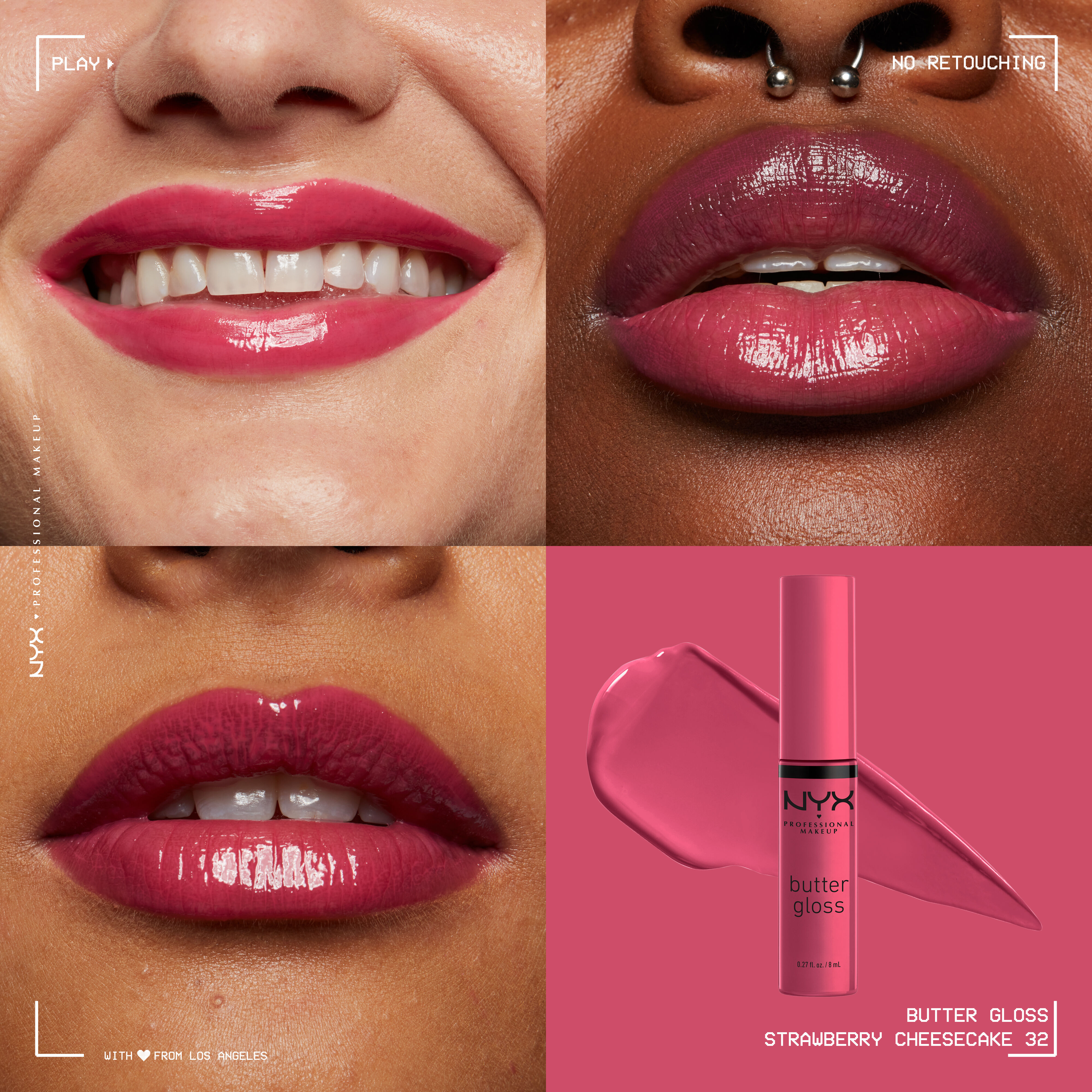 Butter Gloss Non-Sticky Lip Gloss