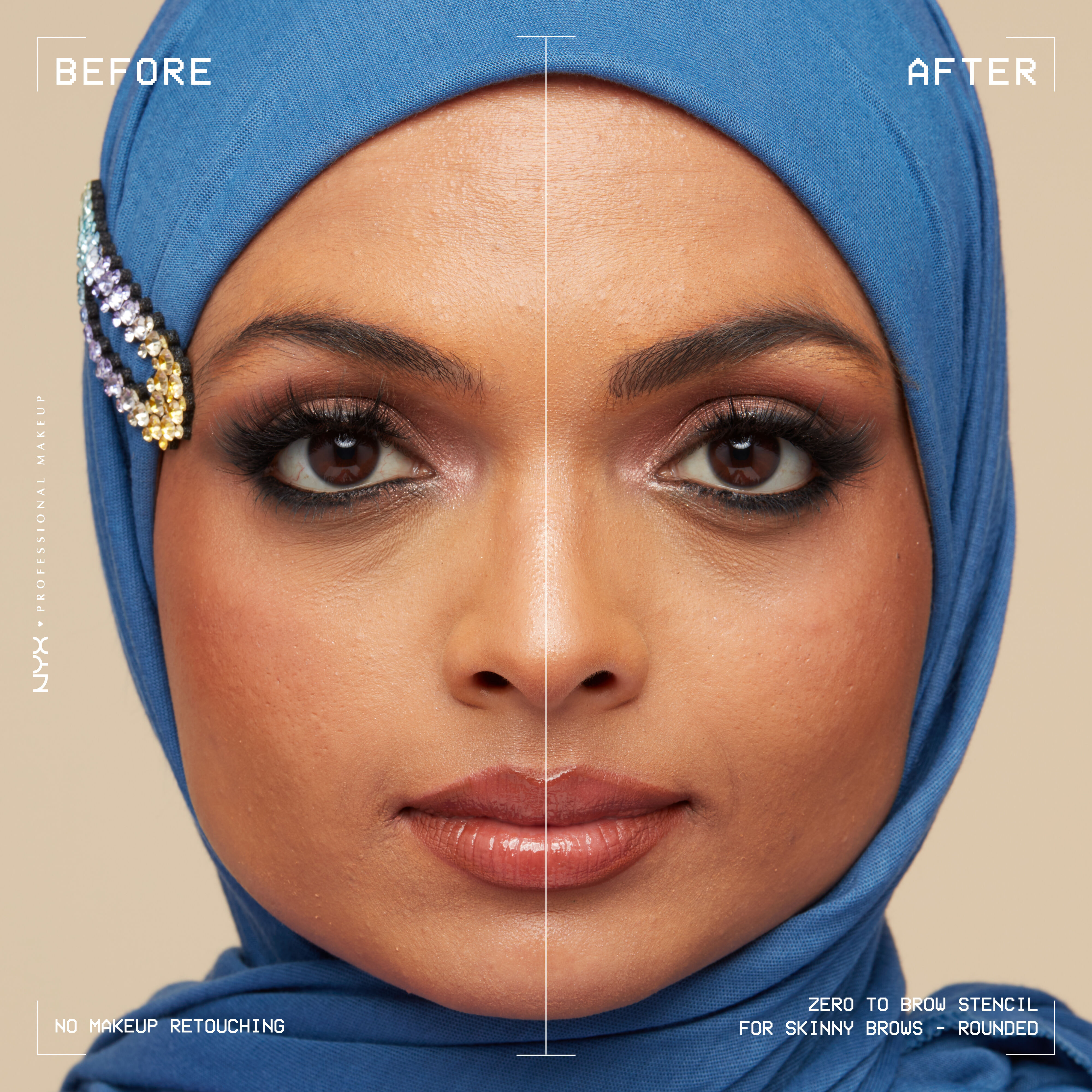 Zero-To-Brow Eyebrow Stencils