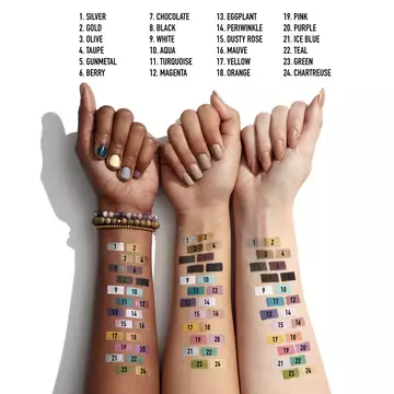 Epic Wear Liner Sticks on cool, neutral & warm skin tones!