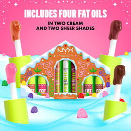Holiday Fat Gingerbread House Gift Set