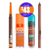 On My Lips Bundle products with "Worth $43 Save $11" badge