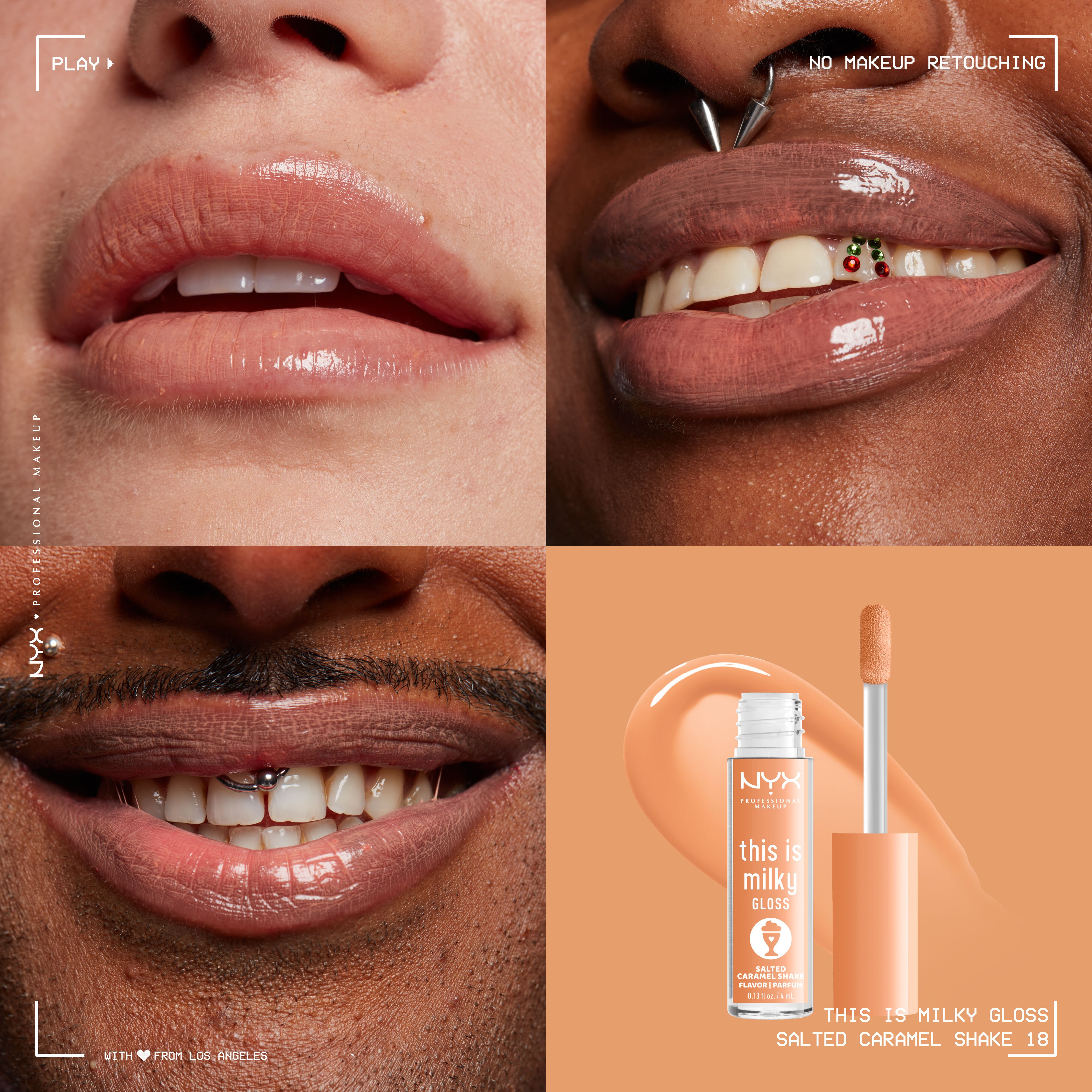 乳液・ミルク skymix This is Milky Gloss Milkshakes | NYX Professional Makeup