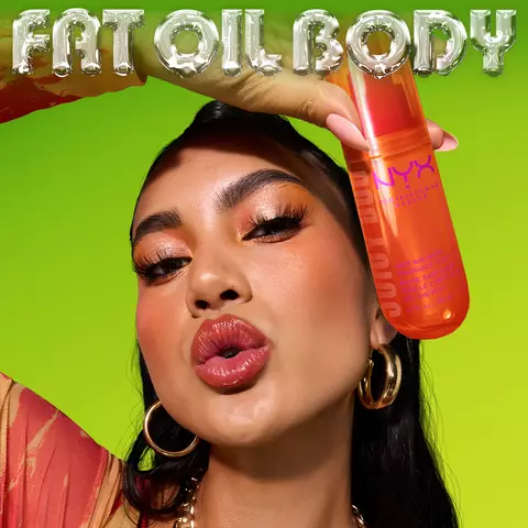 Spritz on zesty energy with NYX Professional Makeup Juicy Boo Hair & Body Fragrance Mist. This lightweight citrus-mango mist works on hair and body for all-day freshness. Bold, juicy, and made for baddies who refuse to go unnoticed. Shop now.