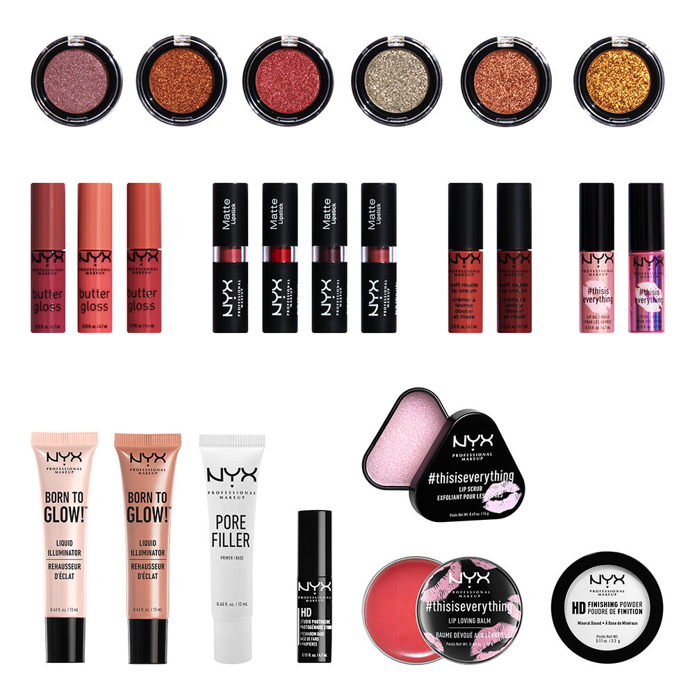 nyx mini lipstick set