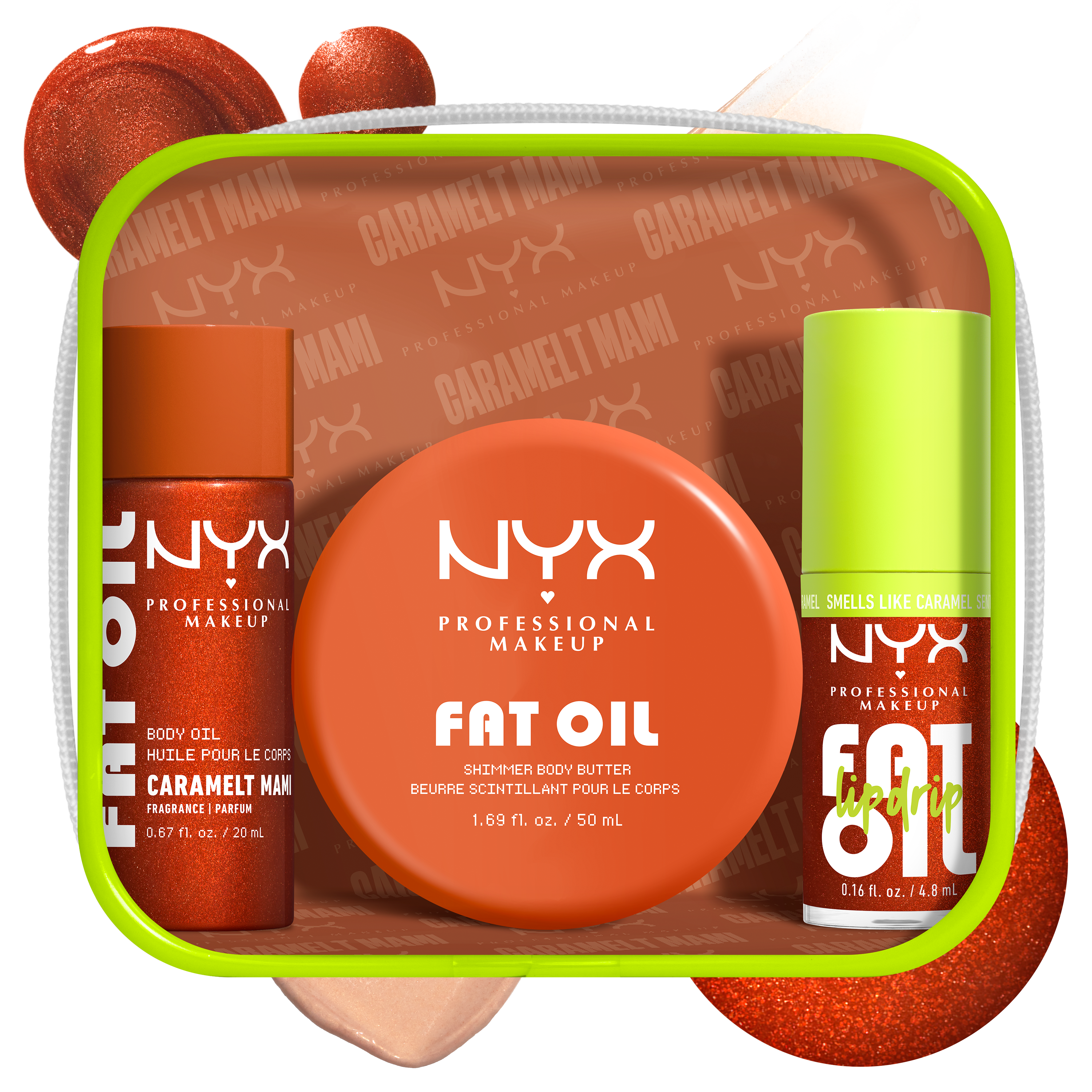 FAT OIL LIP & BODY KIT CARAMELT MAMI