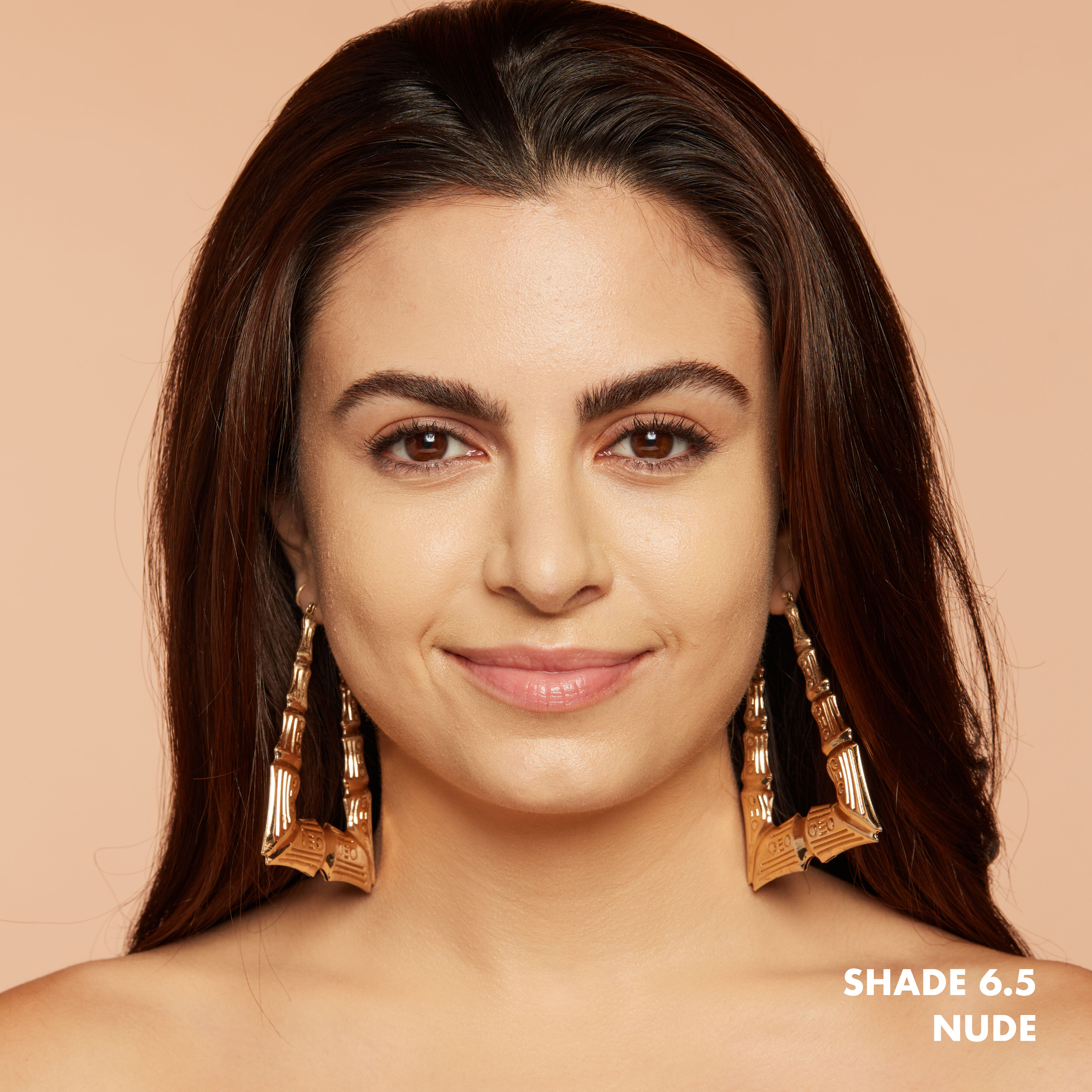 Total Control Pro Drop Foundation on model 1