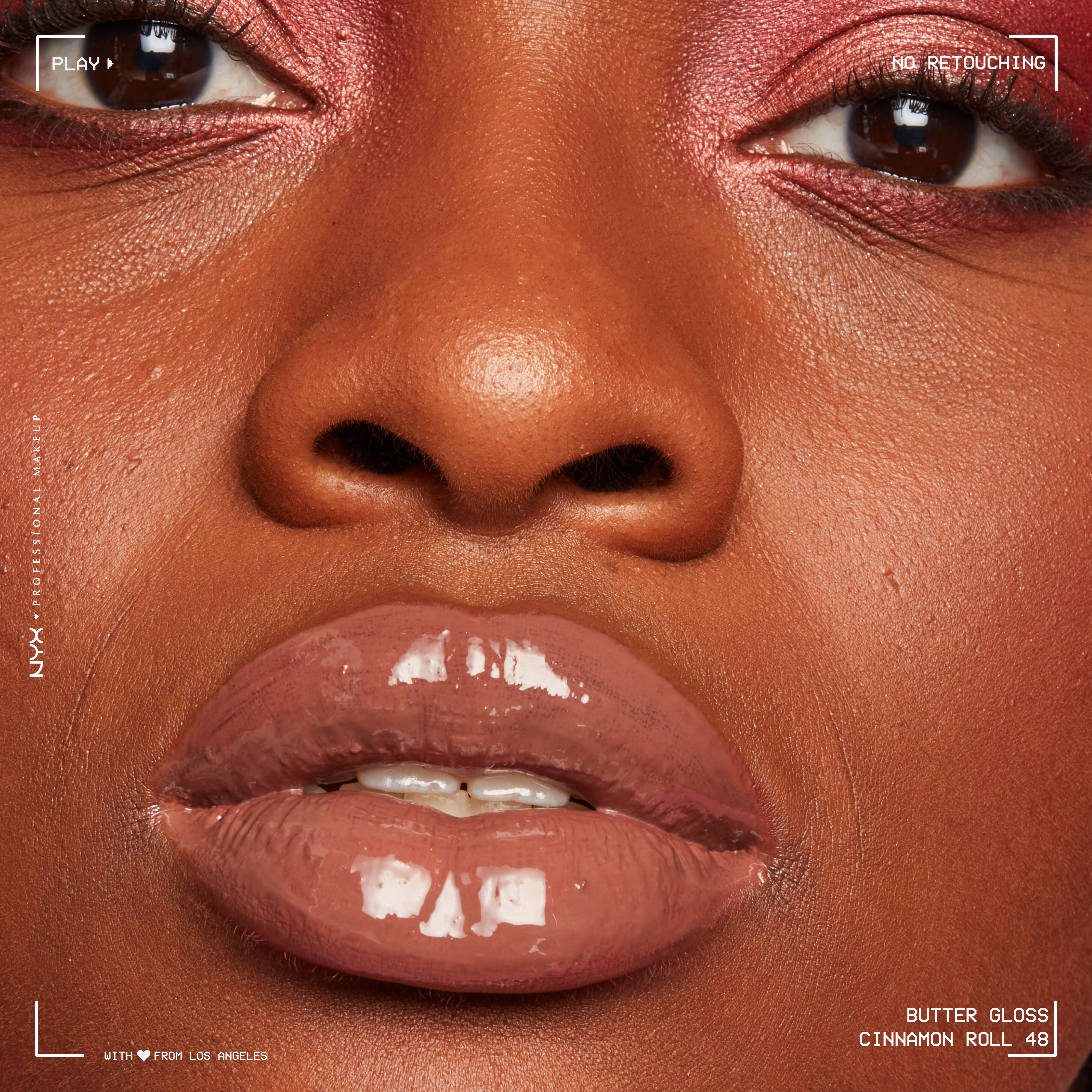 Butter Gloss on model