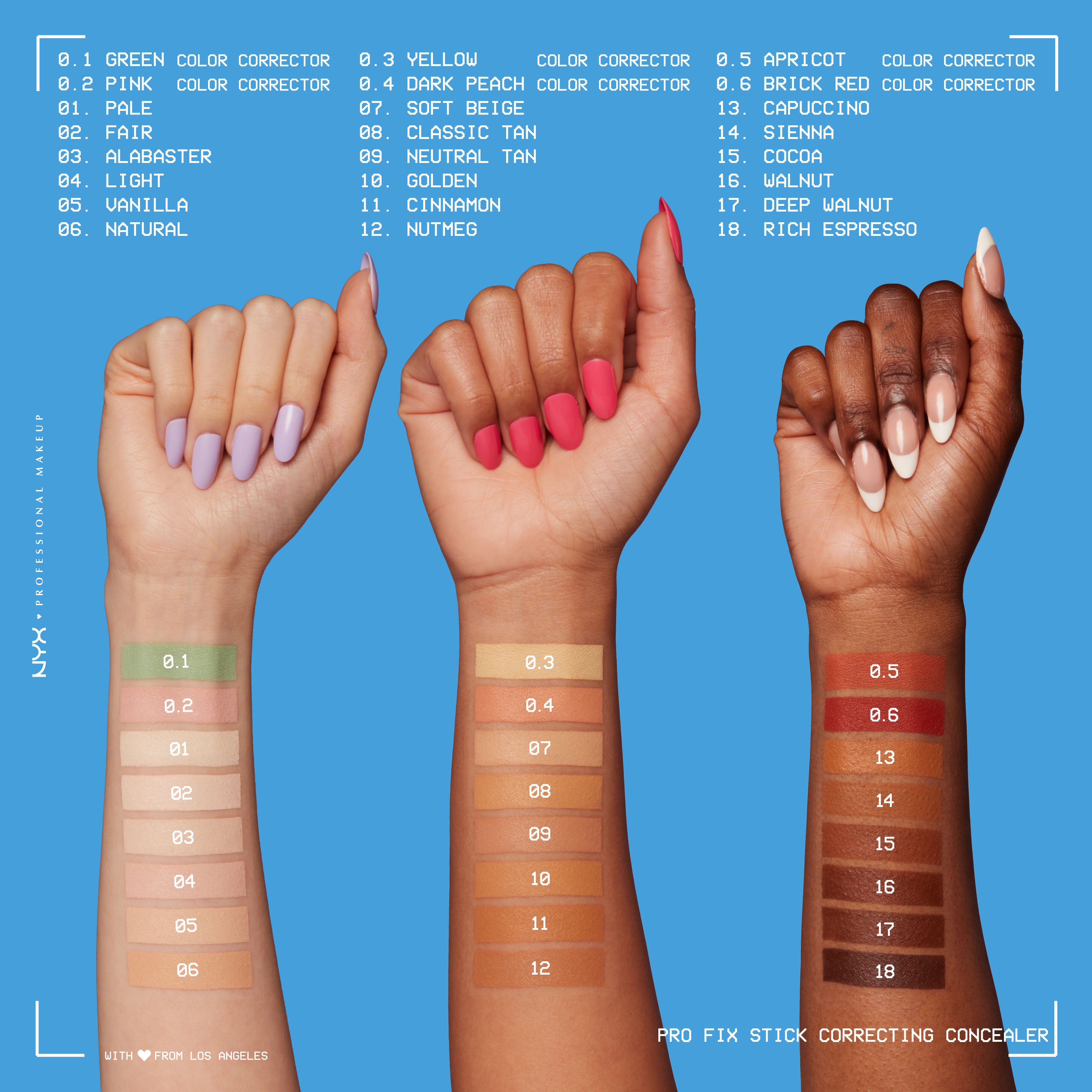 NYX Professional Makeup Pro Fix Stick Correcting Concealer Yellow