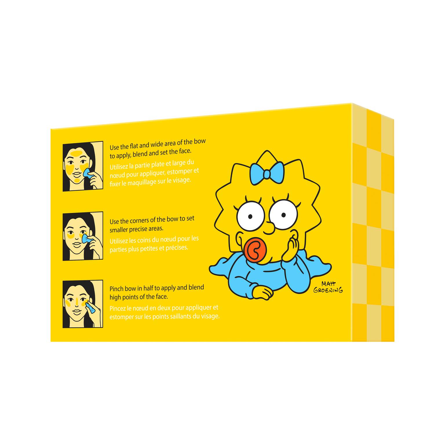 Bow Sponge Maggie Simpson Bow Makeup Sponge