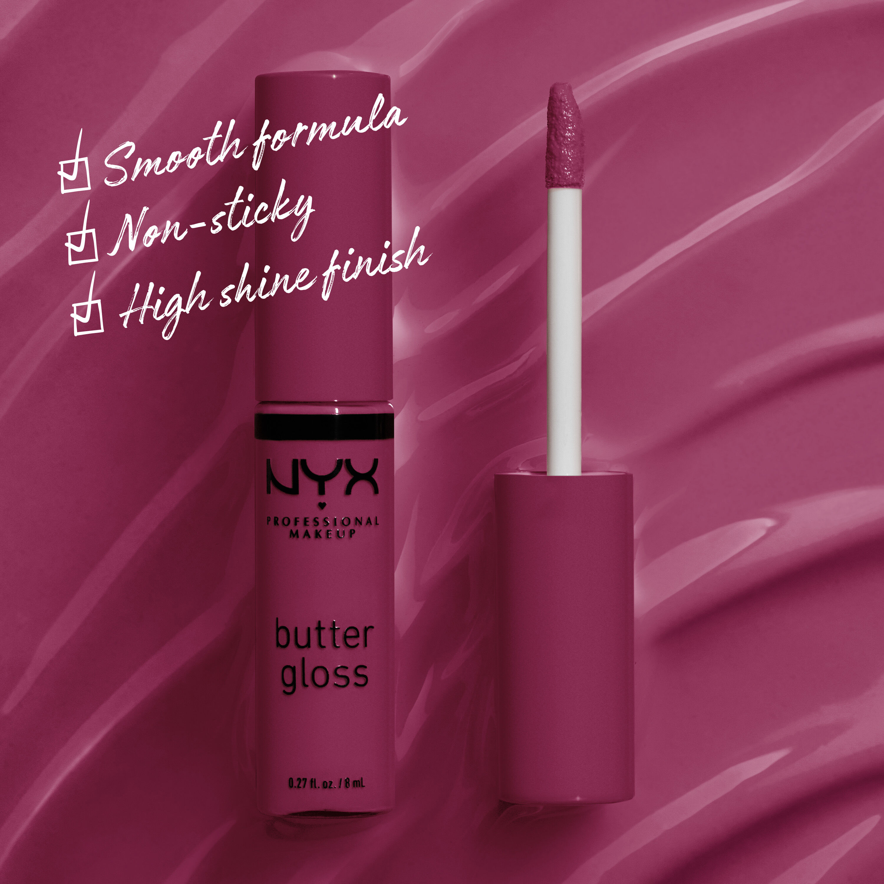 Butter Gloss Non-Sticky Lip Gloss