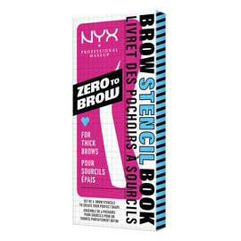 Zero-To-Brow Eyebrow Stencils