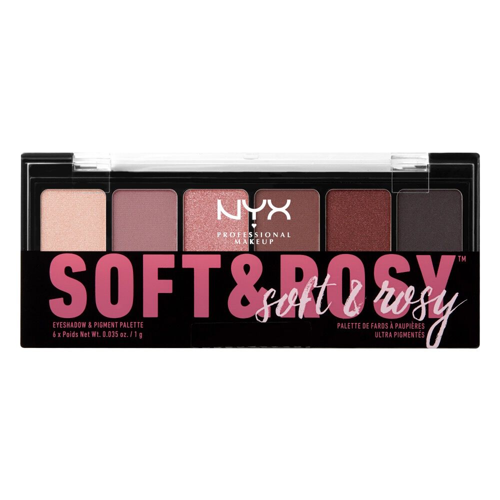 Soft Rosy Eyeshadow Palette Nyx Professional Makeup
