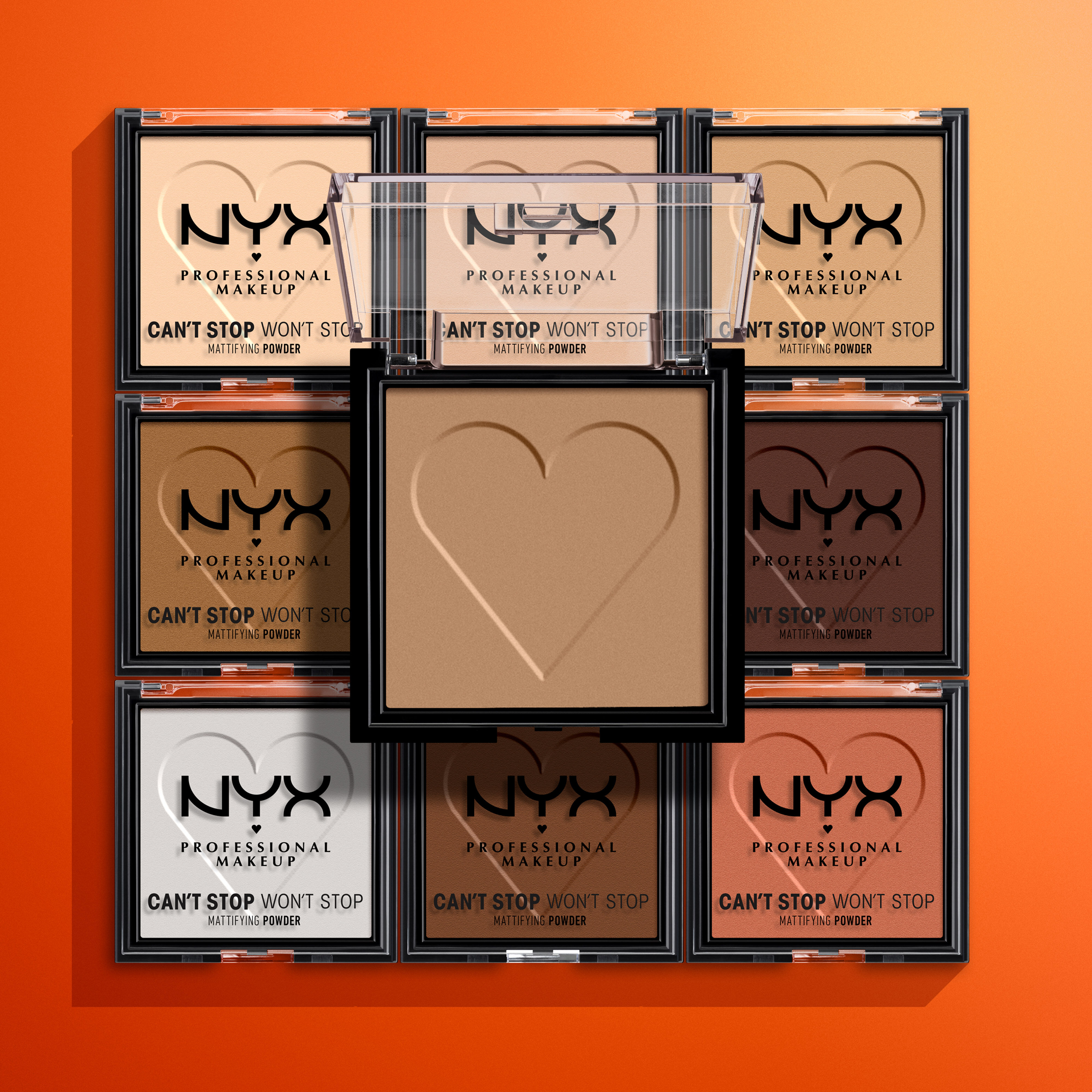 Can't Stop Won't Stop Mattifying Pressed Powder