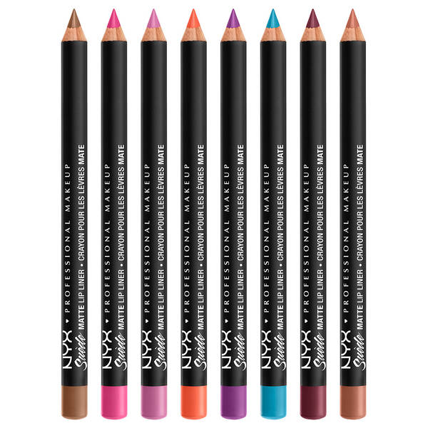 Nyx suede matte lip liner spicy Nyx suede matte lip liner spicy