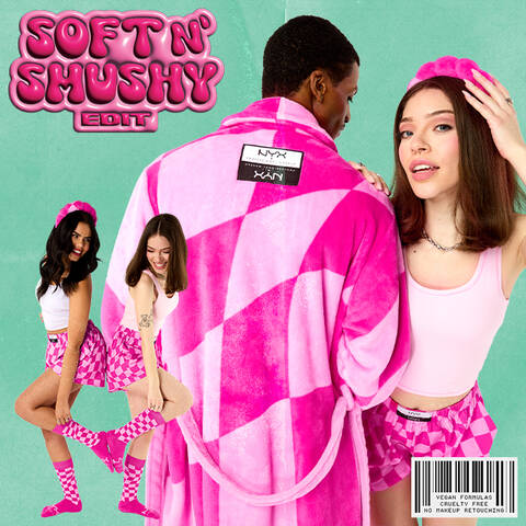 Get cozy in our new limited-edition Soft n' Smushy Boxers. These unisex, pink-checkered boxers feature an adjustable waistband for a personalized fit. Shop now!
