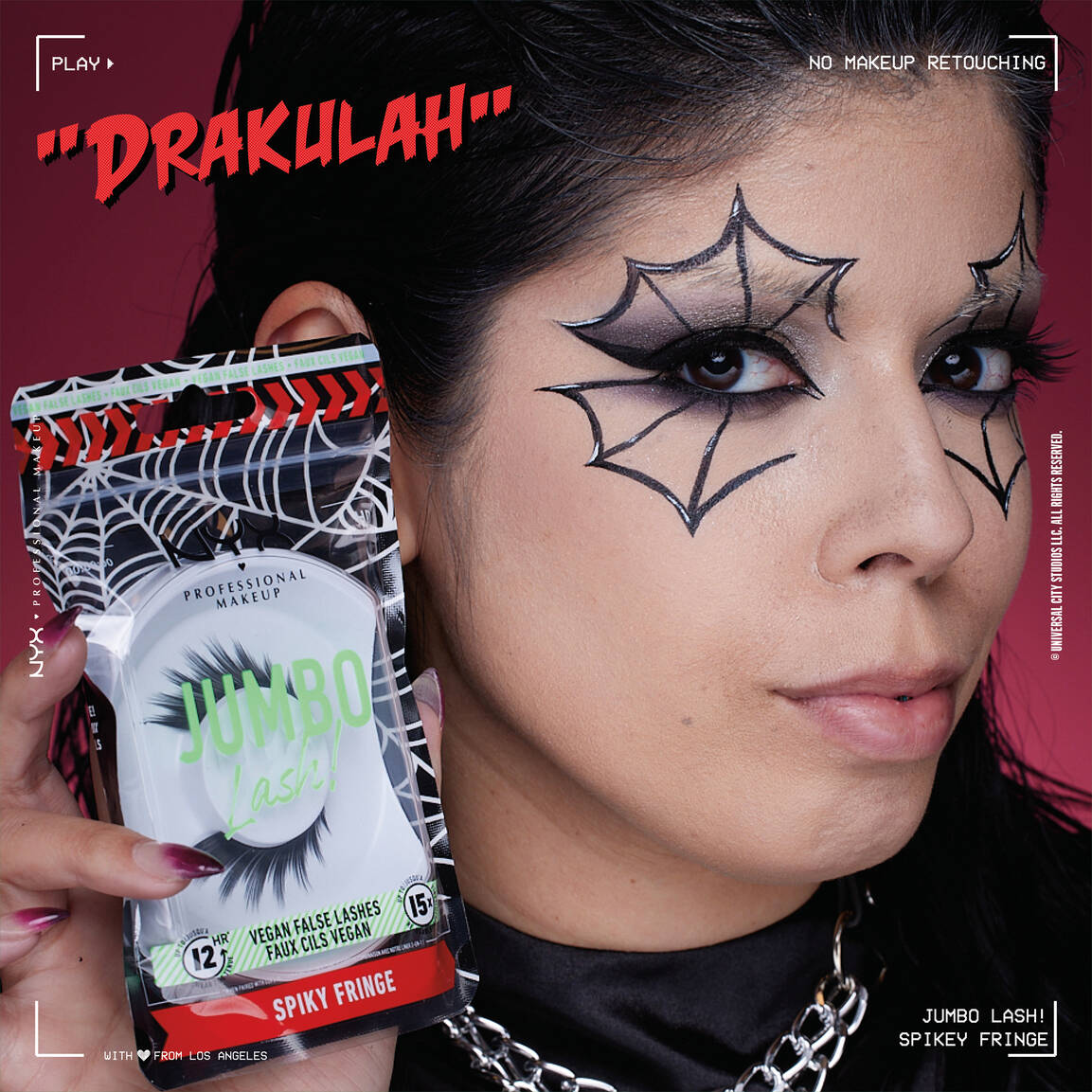 Fringer Spiky Rapper Spiky Fringe Jumbo False Lashes | NYX Professional Makeup