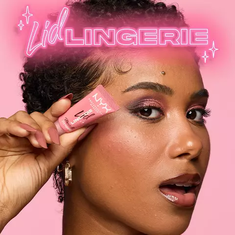 Get sultry eyes in one swipe. NYX Professional Makeup Lid Lingerie Cream Eye Pigment delivers up to 24 hours of transfer-proof & smudge-proof color. This cream eyeshadow with hyaluronic acid glides on like silk–no primer needed.