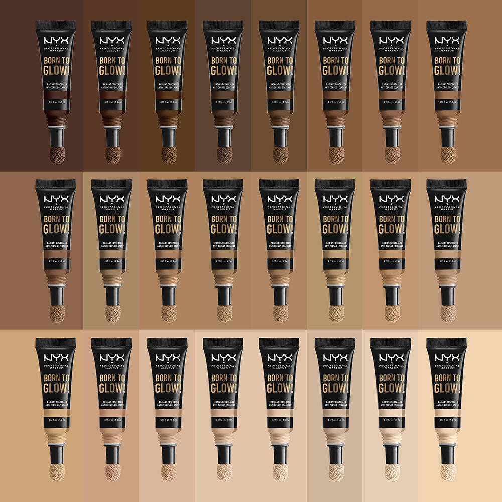 Born To Glow Radiant Concealer shades