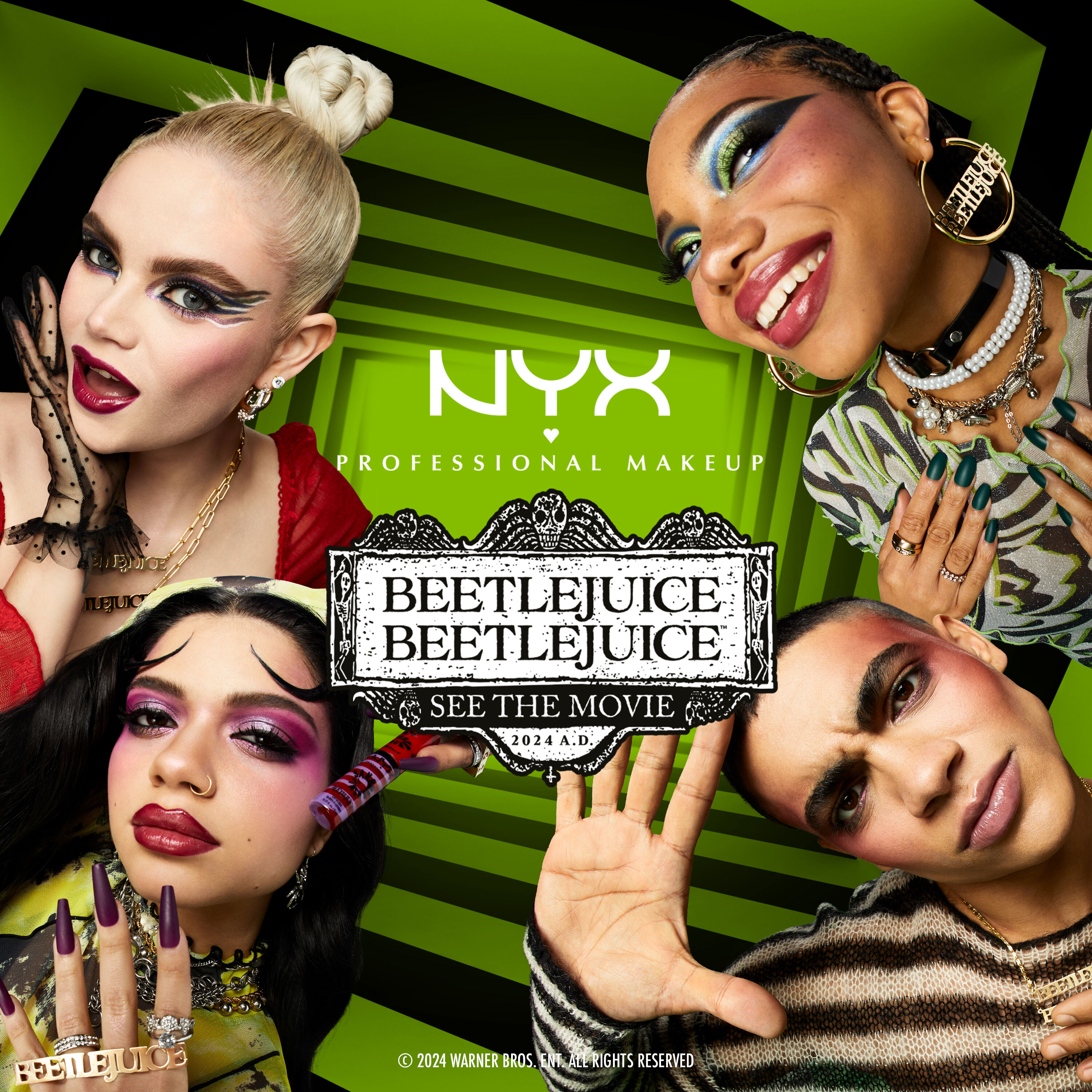 Beetlejuice Sandworm Lip Gloss | NYX Professional Makeup